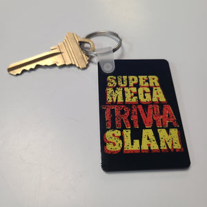 Super Mega Trivia Slam Key Chain