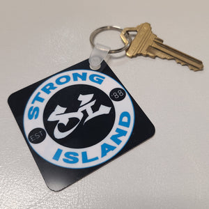 Strong Island EST. 1988 Metal Key Chain in 7 Colors