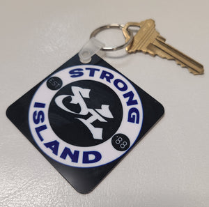Strong Island EST. 1988 Metal Key Chain in 7 Colors