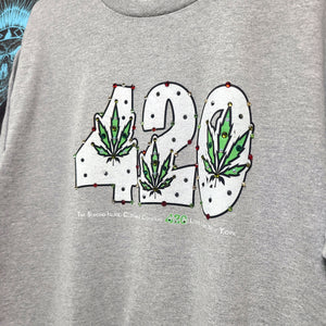 Strong Island Clothing - 420 / Men's Crew Neck T Shirt with or without Bling