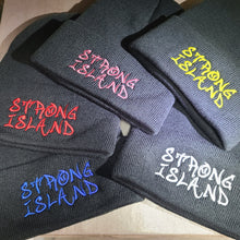 Load image into Gallery viewer, Strong Island Graffiti - Embroidered Adult Beanie in Black available in 9 color options
