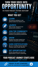 Load image into Gallery viewer, In-Studio Podcast Systems Bootcamp
