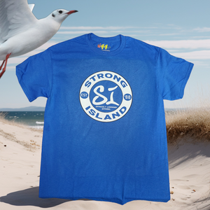 Strong Island SI 88 / Men's Crew Neck T Shirt in Red or Blue