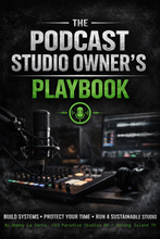 Load image into Gallery viewer, The Podcast Studio Owner’s Playbook + Black Book Founders Edition (Digital Bundle)

