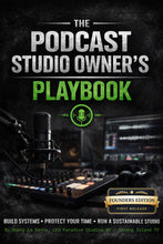 Load image into Gallery viewer, The Podcast Studio Owner’s Playbook + Black Book Founders Edition (Digital Bundle)
