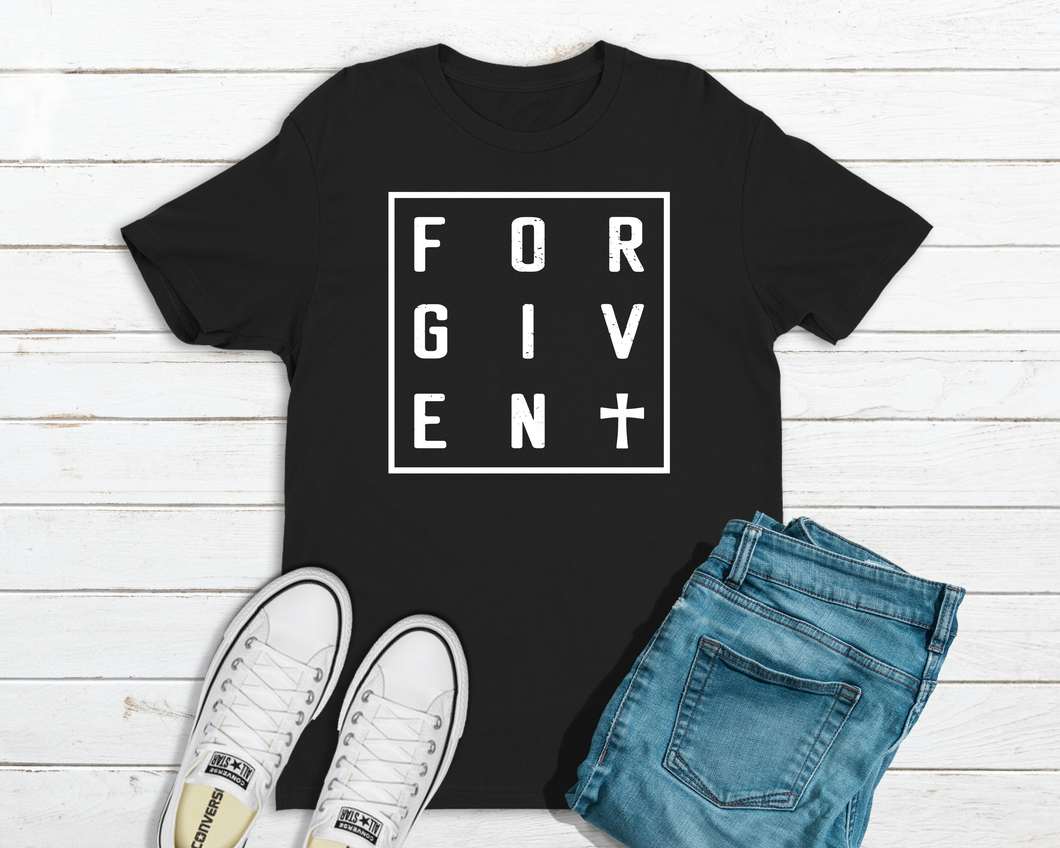 Forgiven Men's T-Shirt in Black