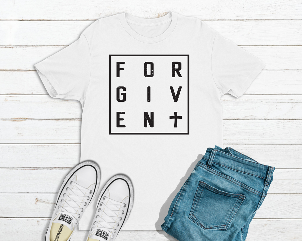 Forgiven Men's T-Shirt in White