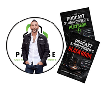 Load image into Gallery viewer, The Podcast Studio Owner’s Playbook + Black Book Founders Edition (Digital Bundle)
