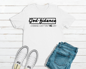 God-fidence Men's T-Shirt in White