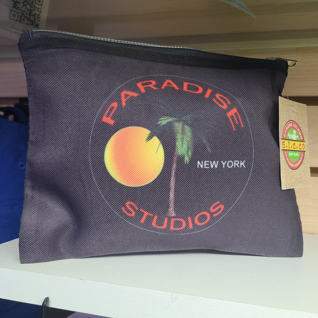 Paradise Studios Accessory Bag with Zipper top in Black