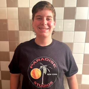 Paradise Studios New York Official T-Shirt for Men in Black