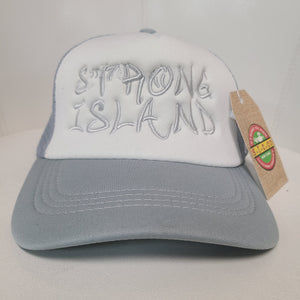 Strong Island Graffiti - Embroidered Snapback Mesh Trucker Hats in 6 Colors