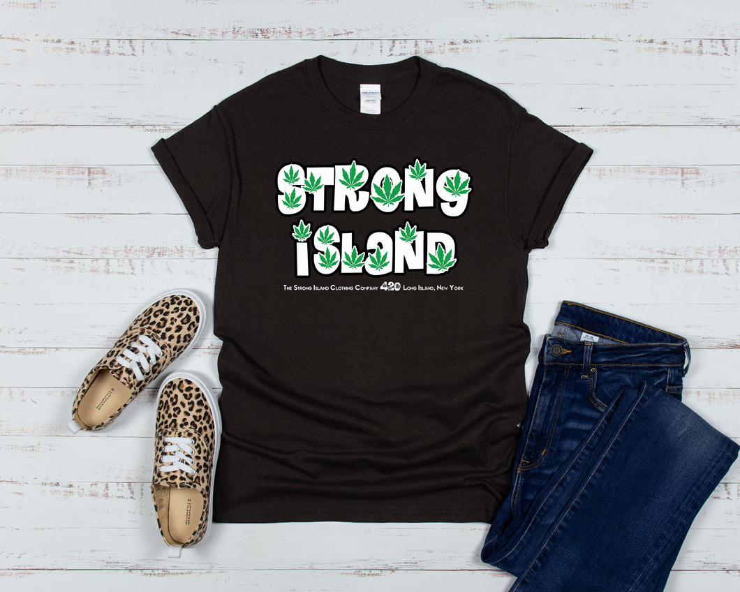 Strong Island Clothing - 420 Leaves / Guys Tee
